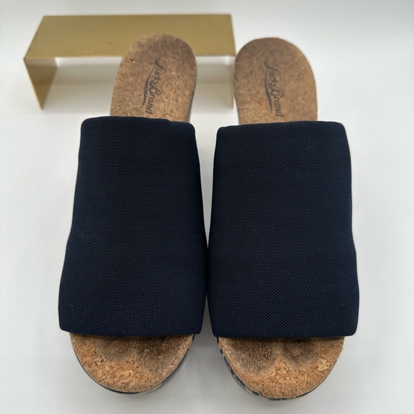 LUCKY BRAND Navy Marilynn Platform Wedge Sandals | Size 9 - Picture 7 of 14